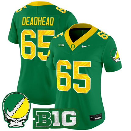 Women's Oregon Ducks 2025 "Grateful Ducks" Vapor Limited Jersey - All Stitched