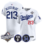 White / Bleed Blue 213 / S