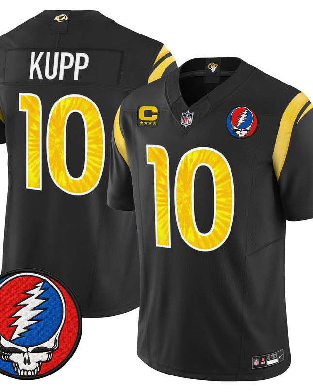 Men's Los Angeles Rams x Grateful Dead Vapor Limited Jersey - All Stitched