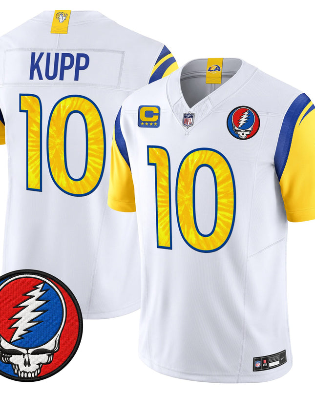 Men's Los Angeles Rams x Grateful Dead Vapor Limited Jersey - All Stitched