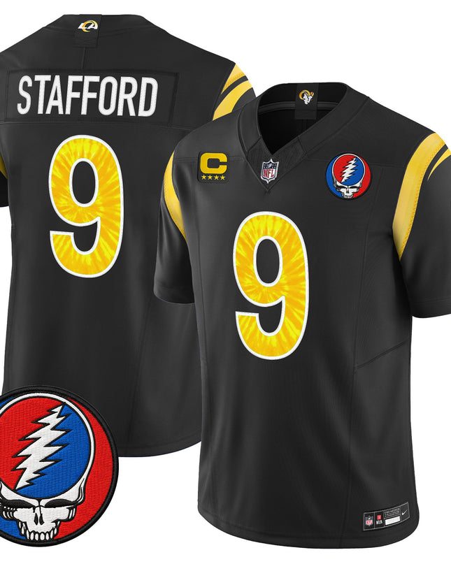 Men's Los Angeles Rams x Grateful Dead Vapor Limited Jersey - All Stitched