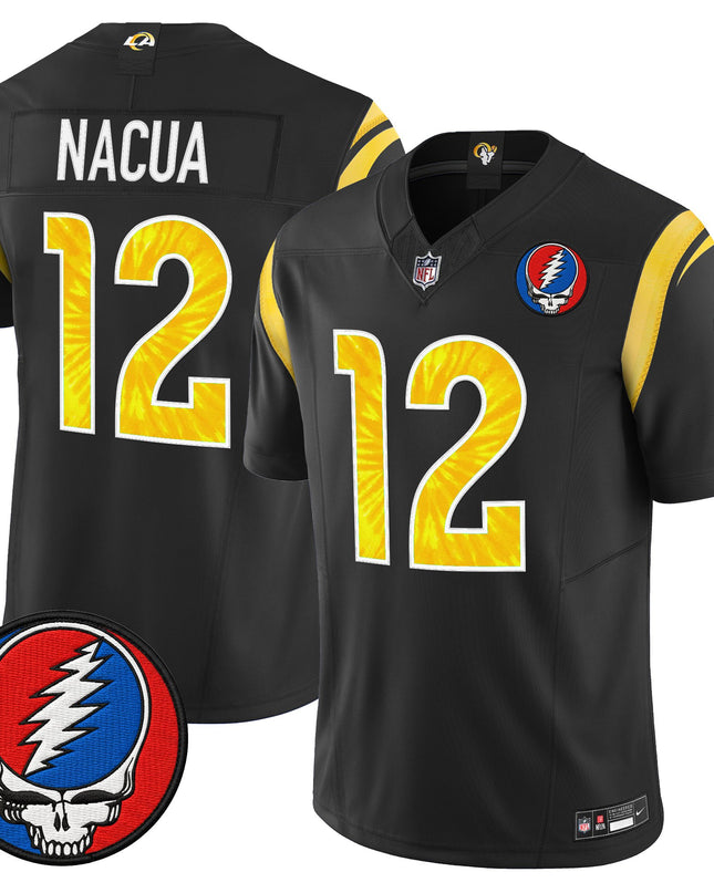 Men's Los Angeles Rams x Grateful Dead Vapor Limited Jersey - All Stitched
