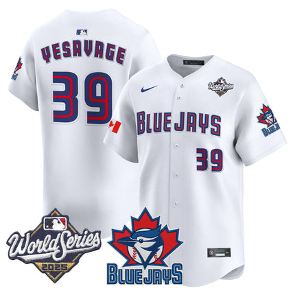 Men's Toronto Blue Jays 2025 World Series Vapor Premier Limited Jersey V3 - All Stitched