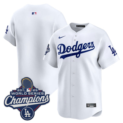 Men's Dodgers 2025 World Series Champions Vapor Premier Limited Jersey - All Stitched