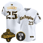 White Gold / #25 Dodgers / S