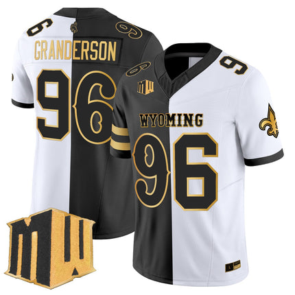Wyoming Cowboys x New Orleans Saints Limited Jersey - All Stitched