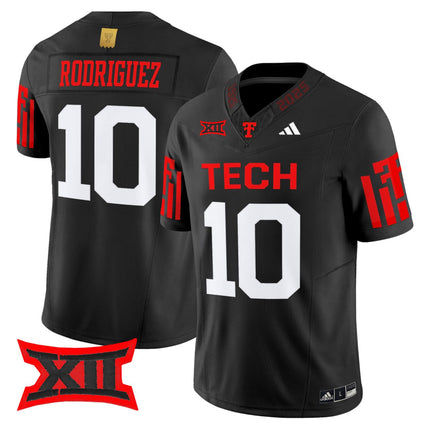 Jacob Rodriguez Texas Tech Red Raiders Limited Jersey - 100th Anniversary Patch - All Stitched
