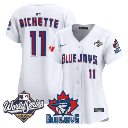 Women's Toronto Blue Jays 2025 World Series Vapor Premier Limited Jersey V3 - All Stitched