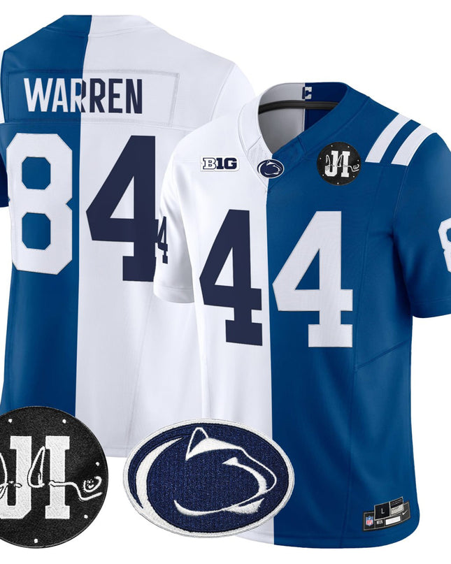 Indianapolis Colts Split Vapor Limited Jersey - All Stitched