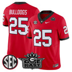 Red / #25 Bulldogs / S