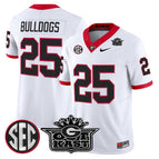 White / #25 Bulldogs / S