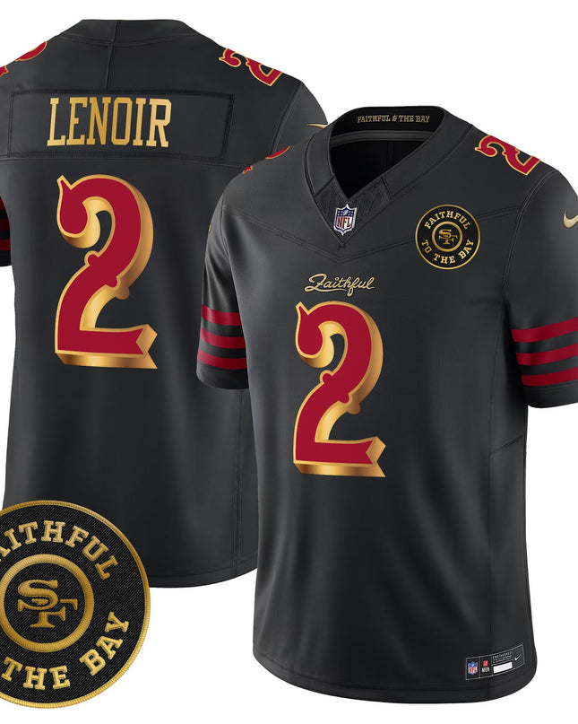 Men's 49ers “Rivalries” Vapor Limited Jersey - Faithful To The Bay Patch - All Stitched