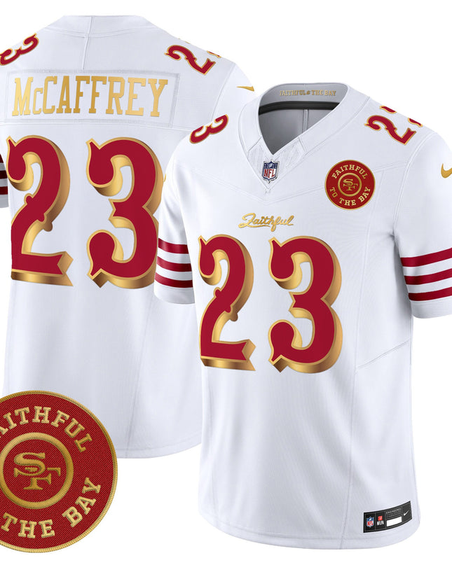 Men's 49ers “Rivalries” Vapor Limited Jersey - Faithful To The Bay Patch - All Stitched