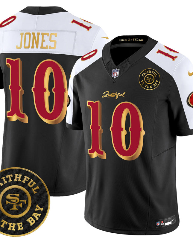Men's 49ers “Rivalries” Vapor Limited Jersey - Faithful To The Bay Patch - All Stitched