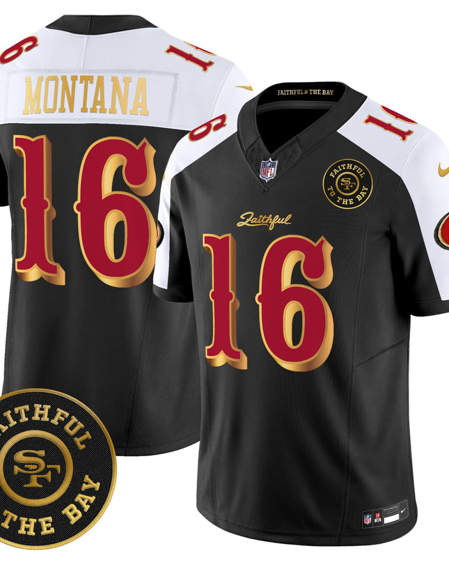Men's 49ers “Rivalries” Vapor Limited Jersey - Faithful To The Bay Patch - All Stitched