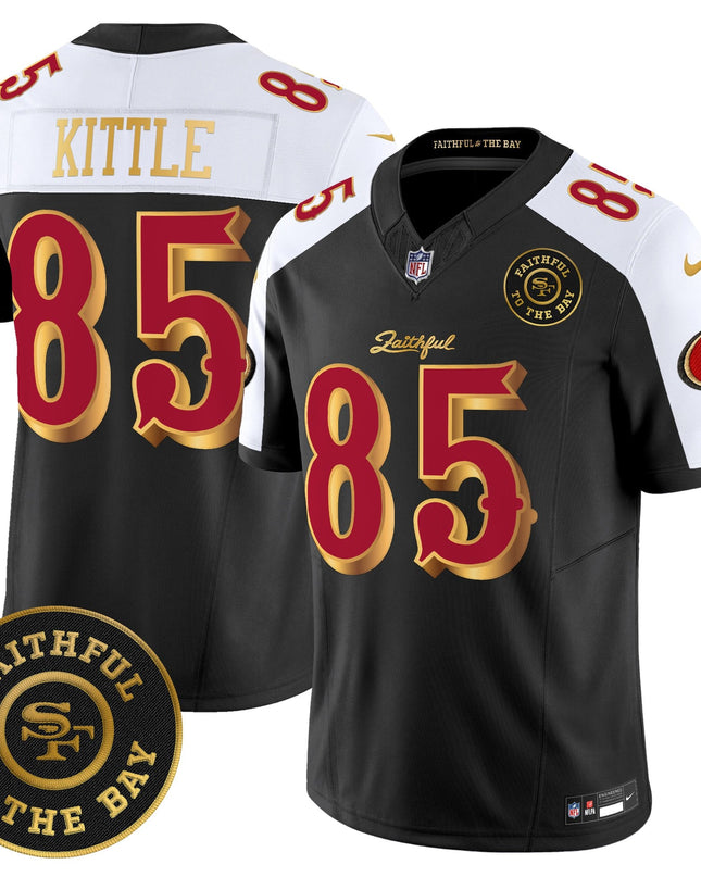Men's 49ers “Rivalries” Vapor Limited Jersey - Faithful To The Bay Patch - All Stitched