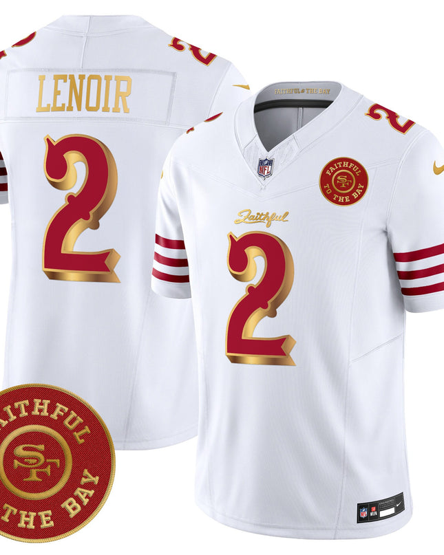 Men's 49ers “Rivalries” Vapor Limited Jersey - Faithful To The Bay Patch - All Stitched