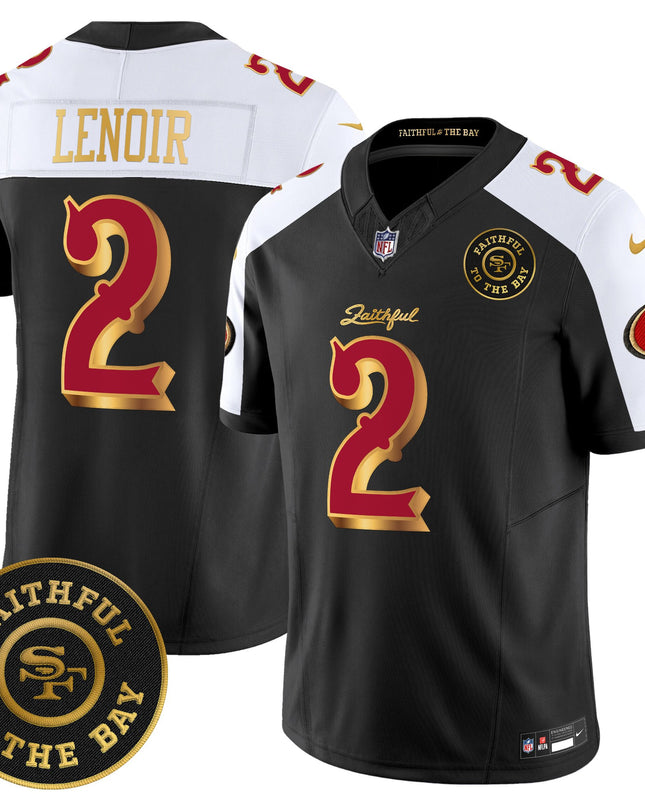 Men's 49ers “Rivalries” Vapor Limited Jersey - Faithful To The Bay Patch - All Stitched