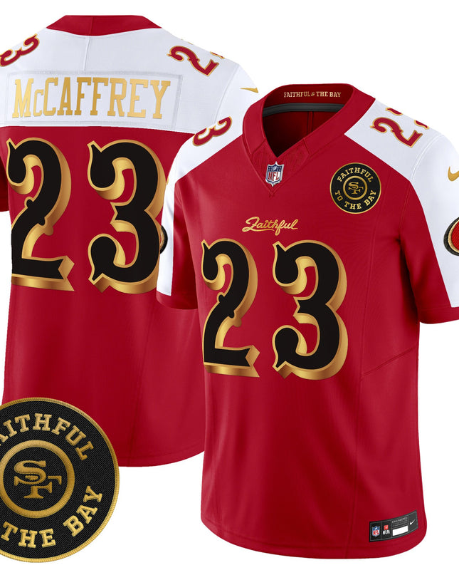 Men's 49ers “Rivalries” Vapor Limited Jersey - Faithful To The Bay Patch - All Stitched