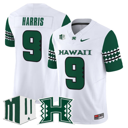 Men's Hawai'i Rainbow Warriors 2025 Vapor Limited Jersey - All Stitched