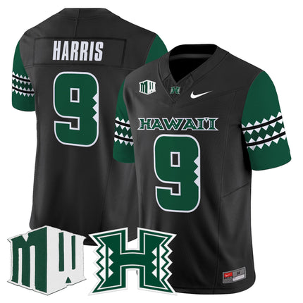 Men's Hawai'i Rainbow Warriors 2025 Vapor Limited Jersey - All Stitched