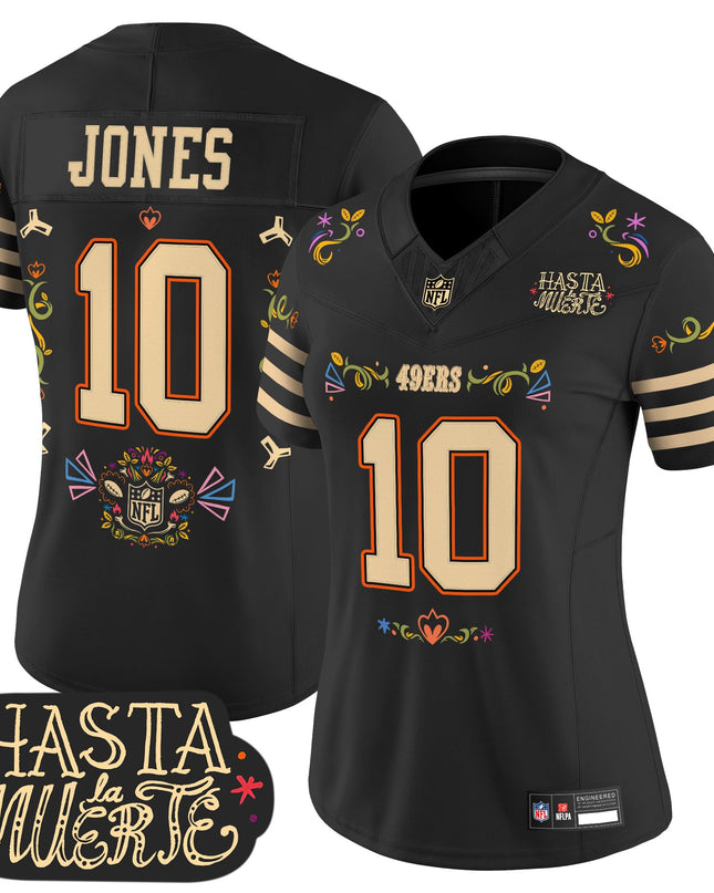 San Francisco 49ers Mexico 'Hasta la Muerte Edition' Vapor Limited Jersey - All Printed