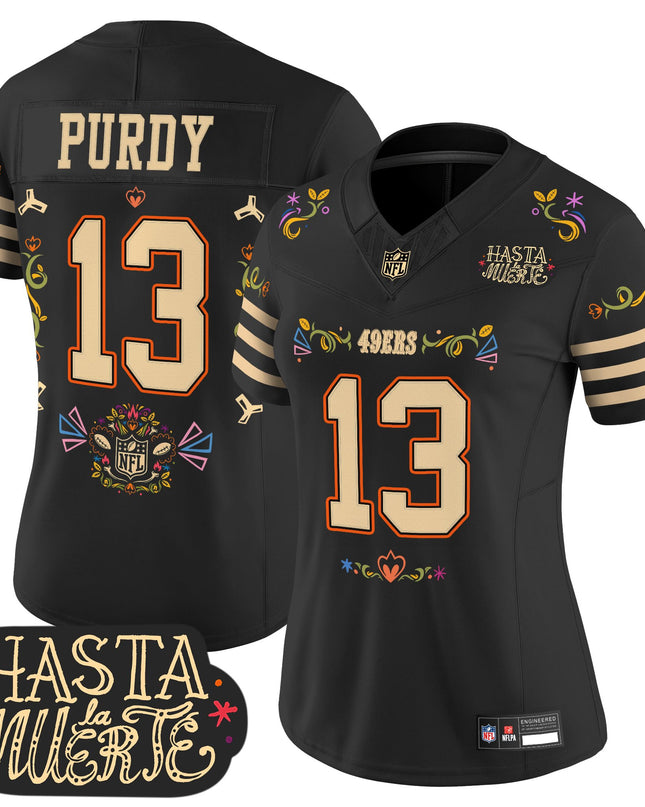 San Francisco 49ers Mexico 'Hasta la Muerte Edition' Vapor Limited Jersey - All Printed