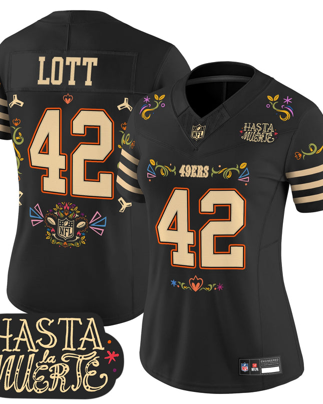 San Francisco 49ers Mexico 'Hasta la Muerte Edition' Vapor Limited Jersey - All Printed