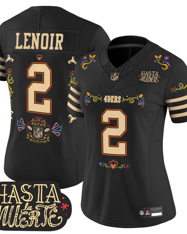 San Francisco 49ers Mexico 'Hasta la Muerte Edition' Vapor Limited Jersey - All Printed