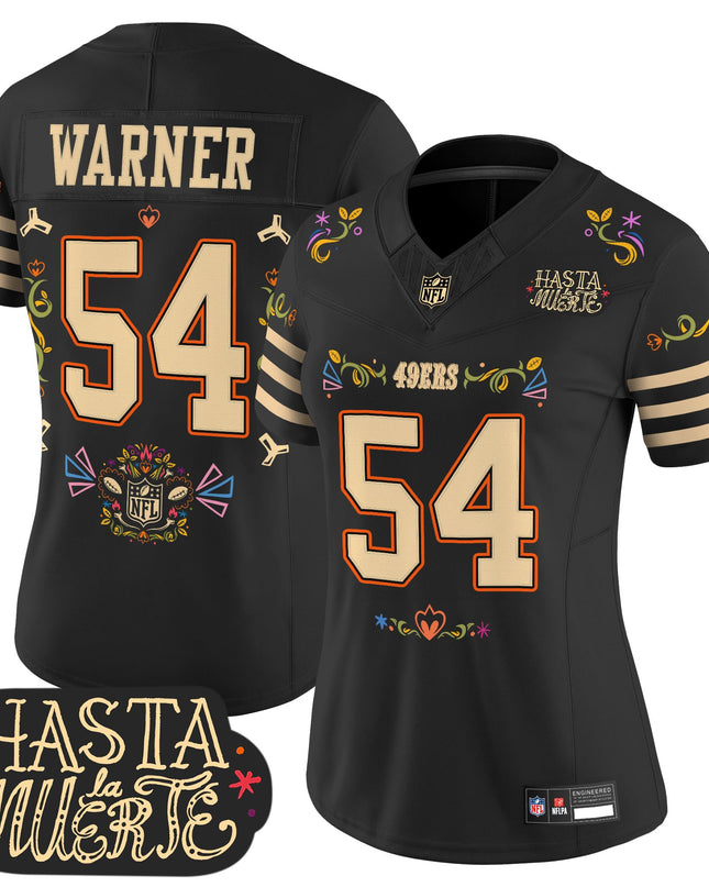 San Francisco 49ers Mexico 'Hasta la Muerte Edition' Vapor Limited Jersey - All Printed