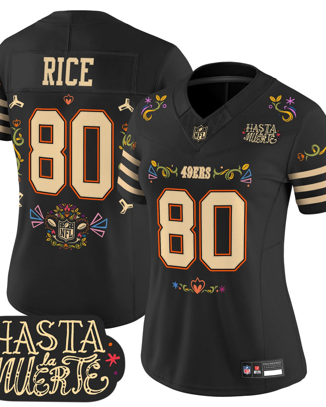 San Francisco 49ers Mexico 'Hasta la Muerte Edition' Vapor Limited Jersey - All Printed