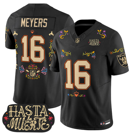 Las Vegas Raiders Mexico 'Hasta la Muerte Edition' Vapor Limited Jersey - All Printed