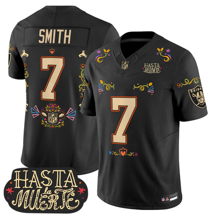 Las Vegas Raiders Mexico 'Hasta la Muerte Edition' Vapor Limited Jersey - All Printed