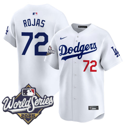 Men's #72 Miguel Rojas 2025 World Series Champions Vapor Premier Limited Jersey - All Stitched