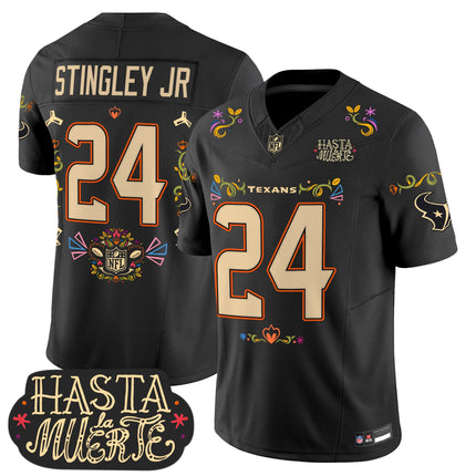 Houston Texans Mexico 'Hasta la Muerte Edition' Vapor Limited Jersey - All Printed