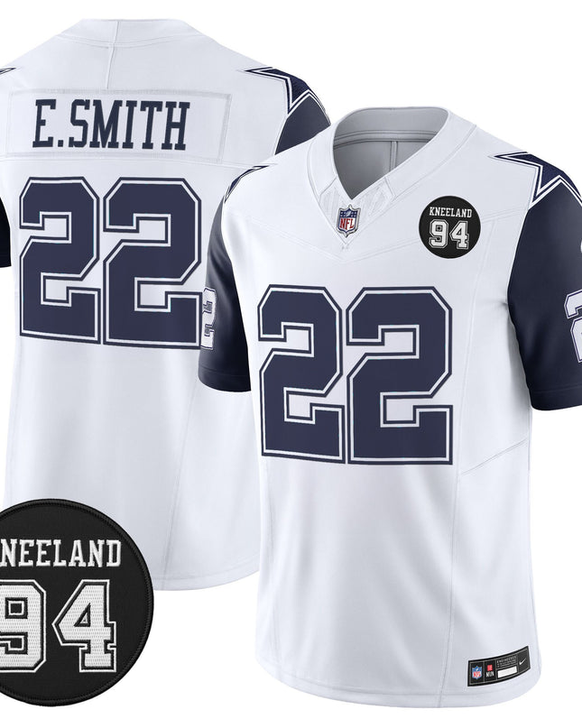 Men's Dallas Cowboys #94 Marshawn Kneeland Memorial Patch Vapor Limited Jersey - All Stitched