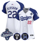 White Alternate / Clayton Kershaw / S