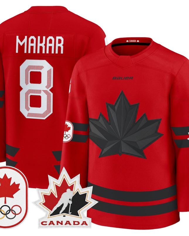 Men's 2026 Canada Olympic Premium Hockey Jersey - All Stitched