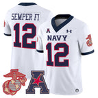 White / #12 Semper Fi / S