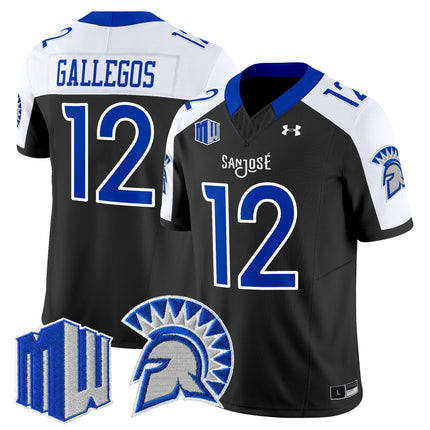 Men's San José State Spartans 2025 Vapor Limited Jersey - All Stitched