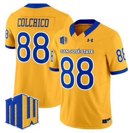 Men's San José State Spartans 2025 Vapor Limited Jersey - All Stitched