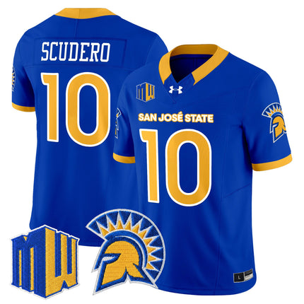 Men's San José State Spartans 2025 Vapor Limited Jersey - All Stitched