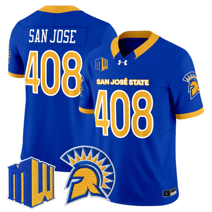 Men's San José State Spartans 2025 Vapor Limited Jersey - All Stitched