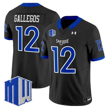 Men's San José State Spartans 2025 Vapor Limited Jersey - All Stitched