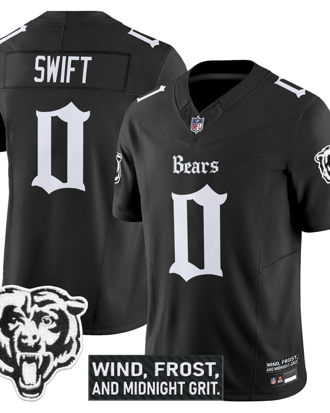 Men's Chicago Bears 'Gothic Midway Legacy' Vapor Limited Jersey - All Stitched