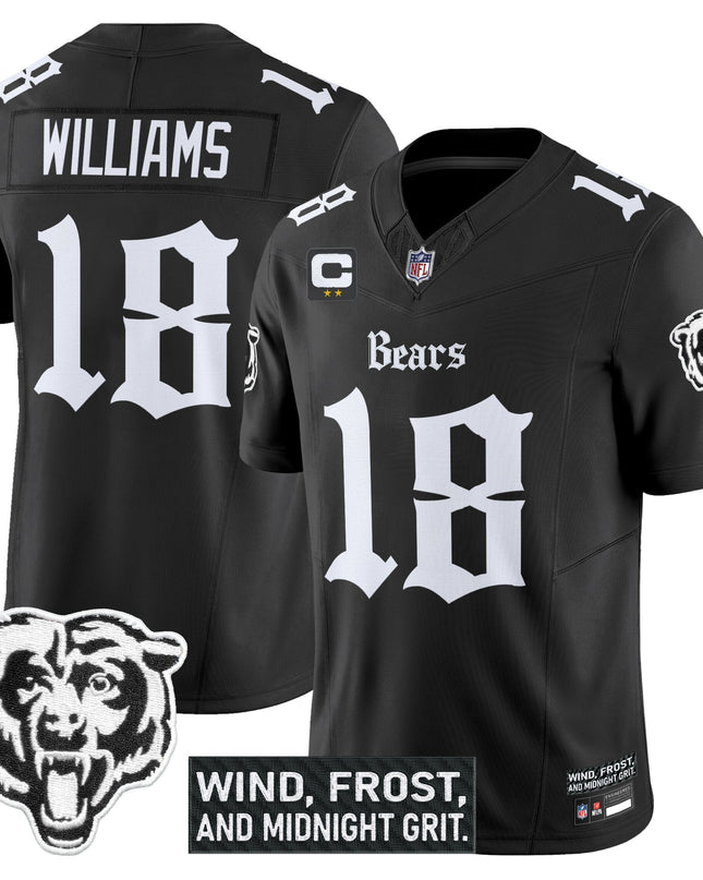 Men's Chicago Bears 'Gothic Midway Legacy' Vapor Limited Jersey - All Stitched