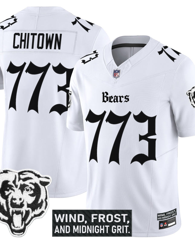 Men's Chicago Bears 'Gothic Midway Legacy' Vapor Limited Jersey - All Stitched