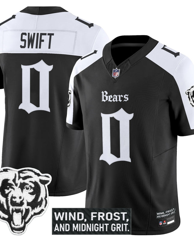 Men's Chicago Bears 'Gothic Midway Legacy' Vapor Limited Jersey - All Stitched