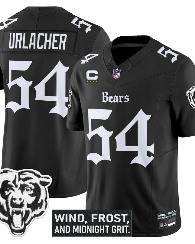 Men's Chicago Bears 'Gothic Midway Legacy' Vapor Limited Jersey - All Stitched