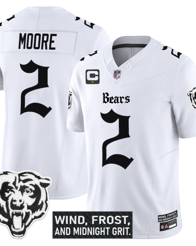 Men's Chicago Bears 'Gothic Midway Legacy' Vapor Limited Jersey - All Stitched